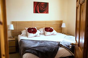 Doppelzimmer 1 im Erdgeschoss